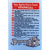 Arkansas Postcard 12154 You Know Wholesale Bulk