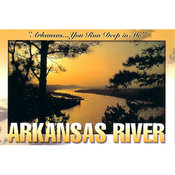Arkansas Postcard 12156 Arkansas River Wholesale Bulk