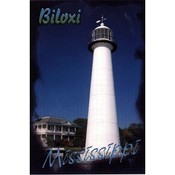 Mississippi Postcard 12316 Biloxi Lighthouse