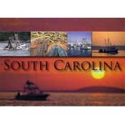 Jenkins South Carolina Postcard- Fishing Multiview Wholesale Bulk