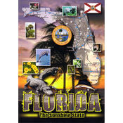 Florida Postcard- State Map