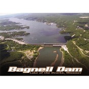 Missouri Postcard 12817 Bagnell Dam