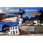 Missouri Postcard 12837 Hannibal, Mo