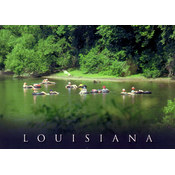 Louisiana Postcard 13211 Tubing