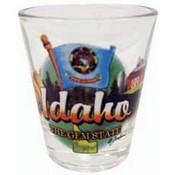 Idaho Shot Glass 2.25H X 2" W Elements