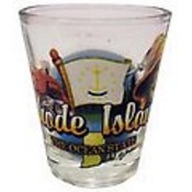 Rhode Island Shot Glass 2.25H X 2' W Elements Wholesale Bulk