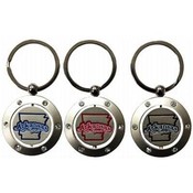 Jenkins Arkansas Spinner Keychain w/Rhinestones Wholesale Bulk