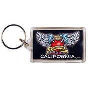 California Lucite Keychain Ed "Hardly"