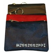 Mississippi Keychain Coin Purse Dot