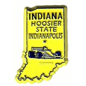 Indiana Magnet 2D 50 State Yellow