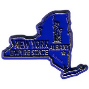 New York Magnet 2D 50 State Navy