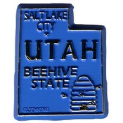 Utah Magnet 2D 50 State Blue