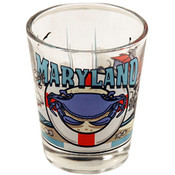 Maryland Shot Glass 2.25H X 2" W 3 View