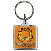 Jenkins Tennessee Lucite Keychain- Garfield Head Wholesale Bulk