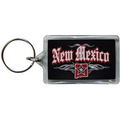 New Mexico Lucite Keychain- Rock 'n Roll