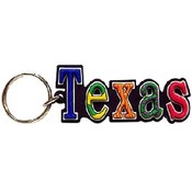 Texas Keychain Pvc Festive