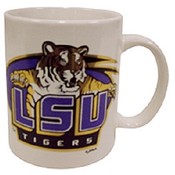 Louisiana State University Mug Metallic Gold Oval