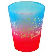Iowa Multicolor Shotglass- Stars