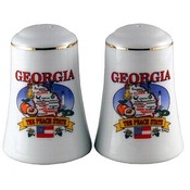Georgia Salt and Pepper set Set State Map Wholesale Bulk