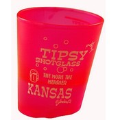 Kansas Tipsy Shot Glass