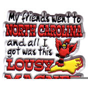 North Carolina Magnet 2D Lousy