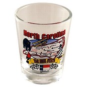 North Carolina Shot Glass 2.25H X 2" W State Map