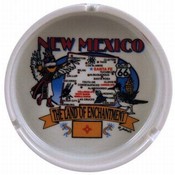 New Mexico Ashtray- State Map
