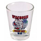 Wisconsin State Map Shot Glass