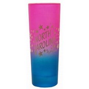 North Carolina Shooter Shotglass- Multicolor Stars