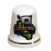 California Thimble- Map/Flag