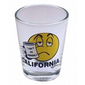 California Shotglass- I Don't Do Mornings