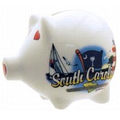 Jenkins South Carolina Piggy Bank- Elements Wholesale Bulk