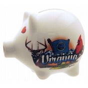 Virginia Piggy Bank- Elements