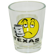 Texas Shotglass- I Don't Do Mornings