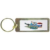 Florida Metal Keychain- Elements
