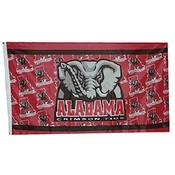 University Of Alabama Flag 3 X 5 Wrap