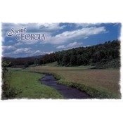 Georgia Postcard  Ga174 Quiet Valley