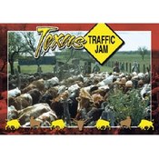 Texas Postcard Tx121 Texas Traffic Jam