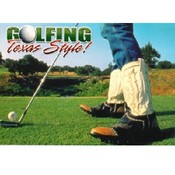 Texas Postcard Tx139 Golfing In Texas
