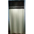 Shower Curtain / Meridian-Black