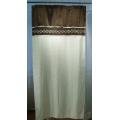 Shower Curtain / Meridian-Chocolate