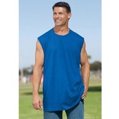 Mens Irregular Black Muscle Shirts Assorted Sizes