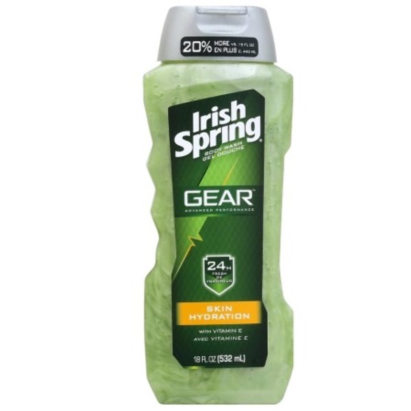 Wholesale Irish Spring Gear Hydrating Body Wash 18 Oz(24x.94)