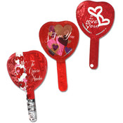 50 Pack 4 Inch Love Mylar Assorted