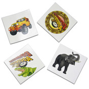 Exploration Jungle Temporary Tattoos, Pack of 70