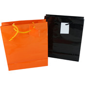 Halloween Gift Bags Assorted Orange And Black
