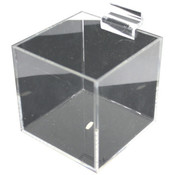 Acrylic Storage Bin 4 X 4 X 4 X 3 Mm