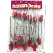 12Pc Rose/Card