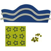 12Pk Tri-Corn George Washington Hat Craft Kit