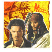 Pirates of the Caribbean Napkins